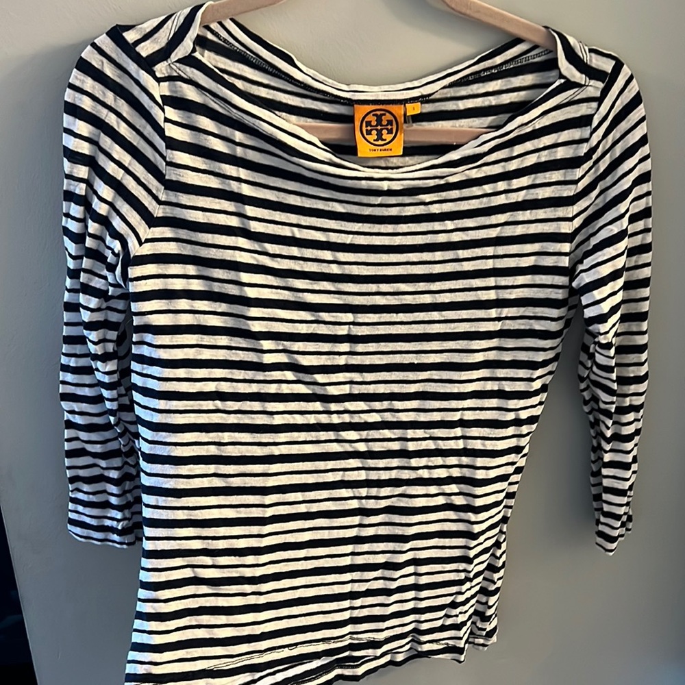 Tory Burch slight off shoulder tee shirt